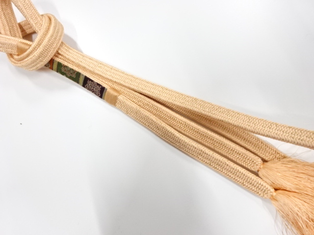 正絹　手組帯締め